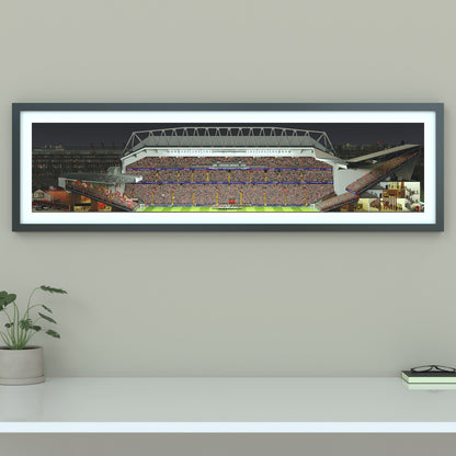 Liverpool – Anfield Panoramic Illustration Print