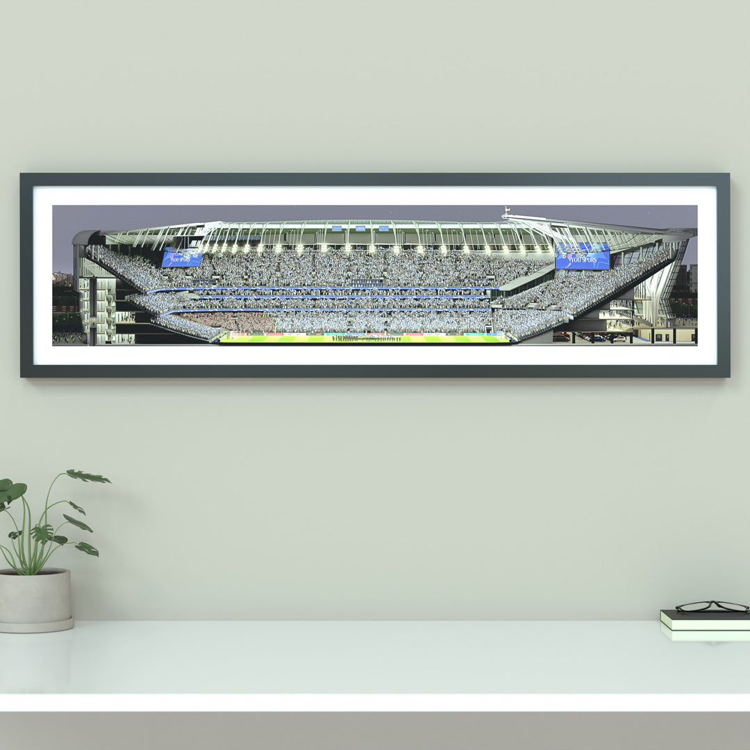 Tottenham Hotspur Stadium Panoramic Illustration