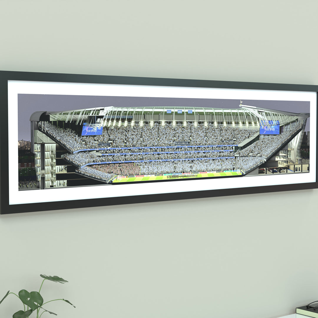 Tottenham Hotspur Stadium Panoramic Illustration