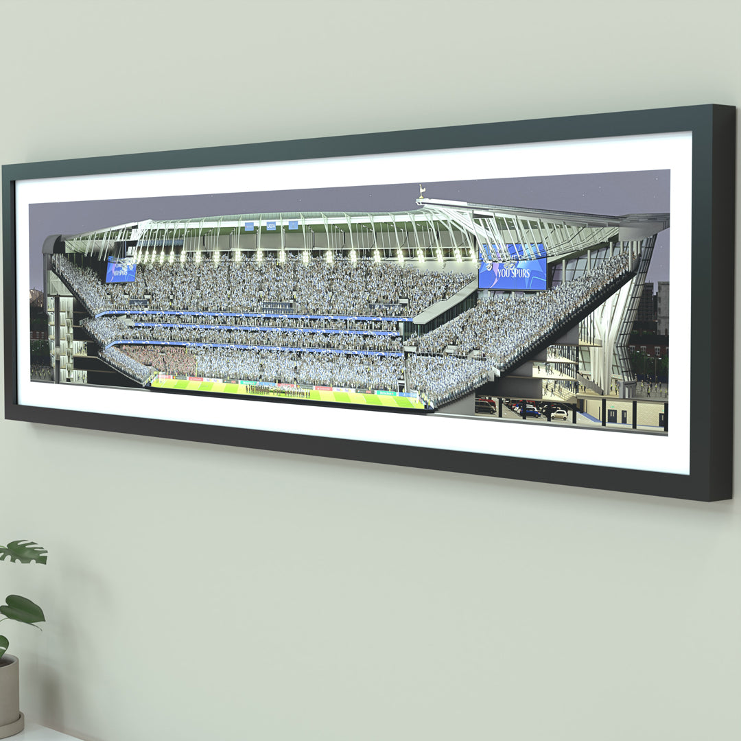 Tottenham Hotspur Stadium Panoramic Illustration