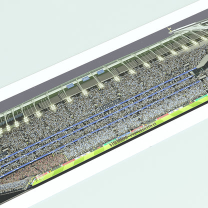 Tottenham Hotspur Stadium Panoramic Illustration